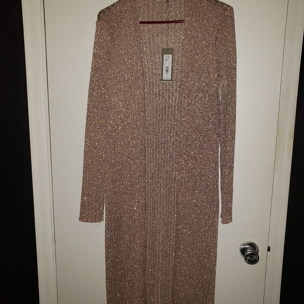Ny & co. Sparkling pink duster